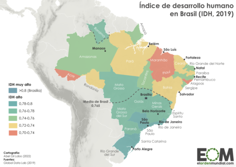 Cinco mapas para entender las elecciones en Brasil - Mapas de El Orden ...