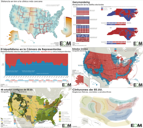 Mapas y gráficos para entender las 'midterms' de Estados Unidos