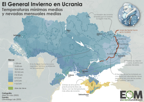 La lucha en Ucrania contra el General Invierno