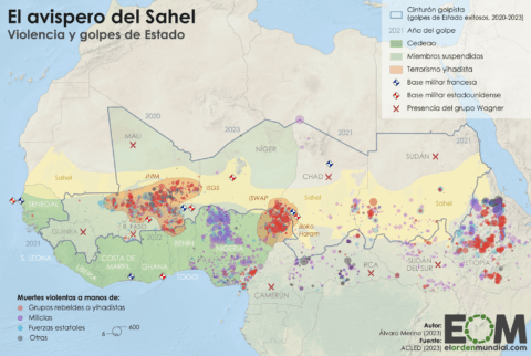 El cinturón golpista del Sahel: rebeliones, yihadismo y la sombra de Rusia