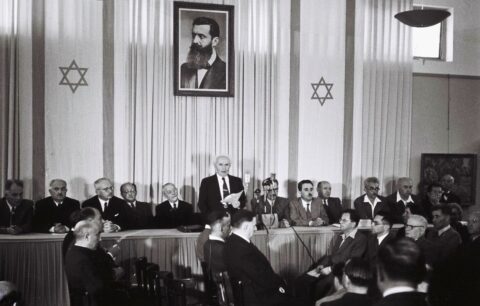Declaración de independencia de Israel