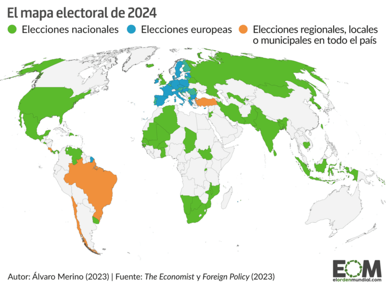 ¿Dónde se vota? El listado completo de las elecciones de 2024 Mapas