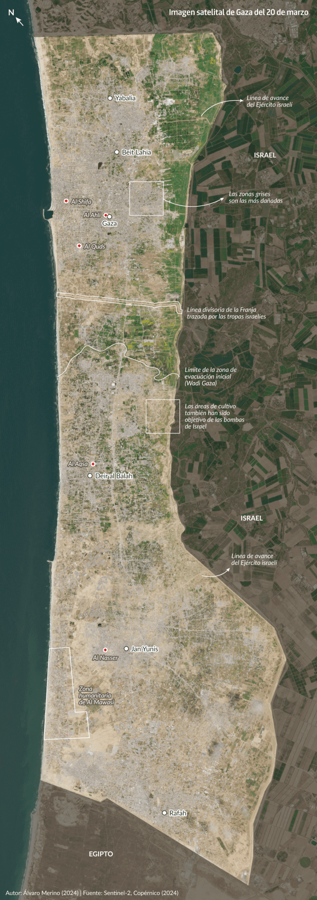 Las ruinas de Gaza: así está arrasando Israel el enclave palestino