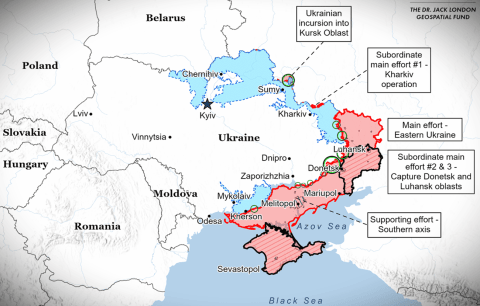 Mapa guerra Ucrania