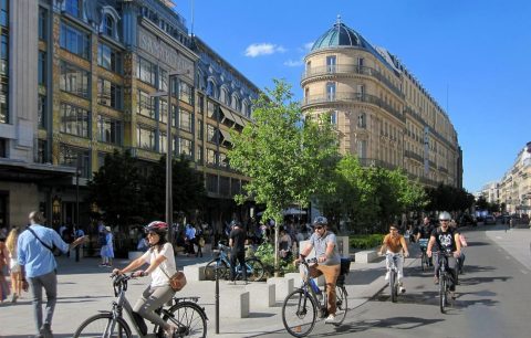 Exterior de La Samaritaine en París