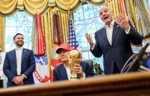 Vance, Trump e Infantino