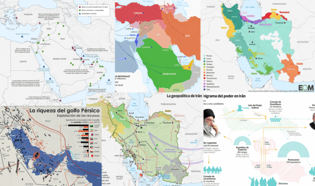 Seis mapas y gráficos para entender las protestas en Irán