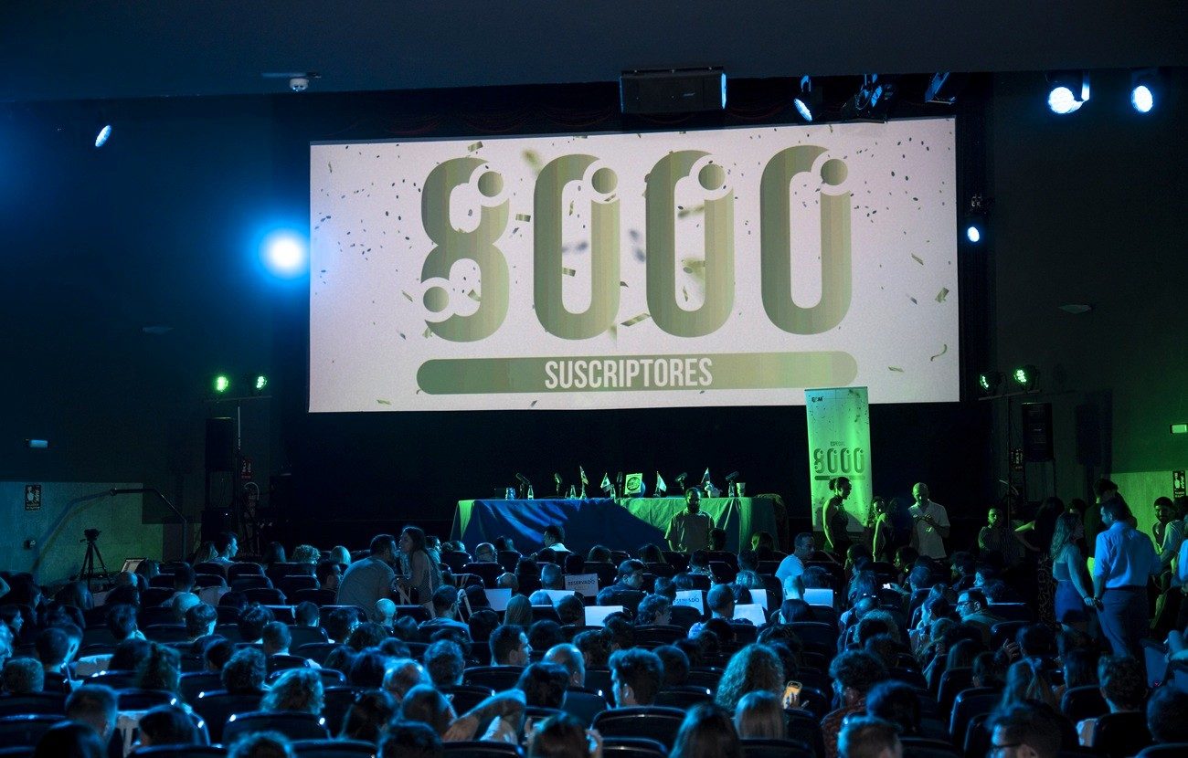 Así fue nuestra celebración de los 8.000 suscriptores