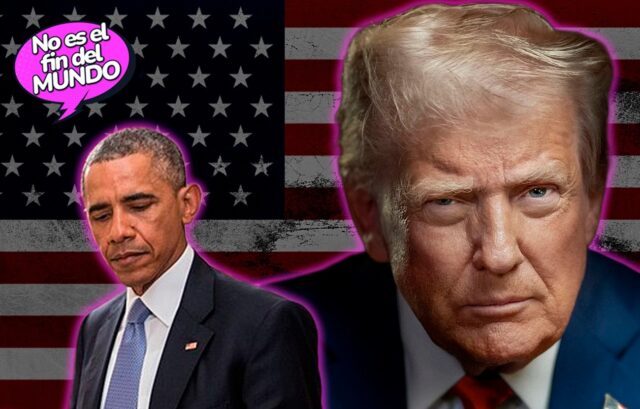 Barack Obama y Donald Trump