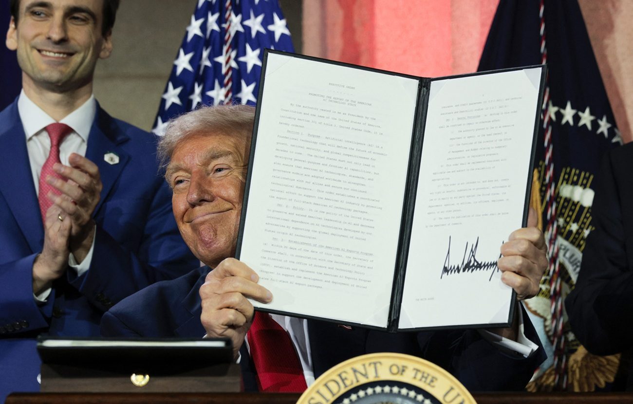 Trump ha convertido la IA en un arma geopolítica. Y no va a parar